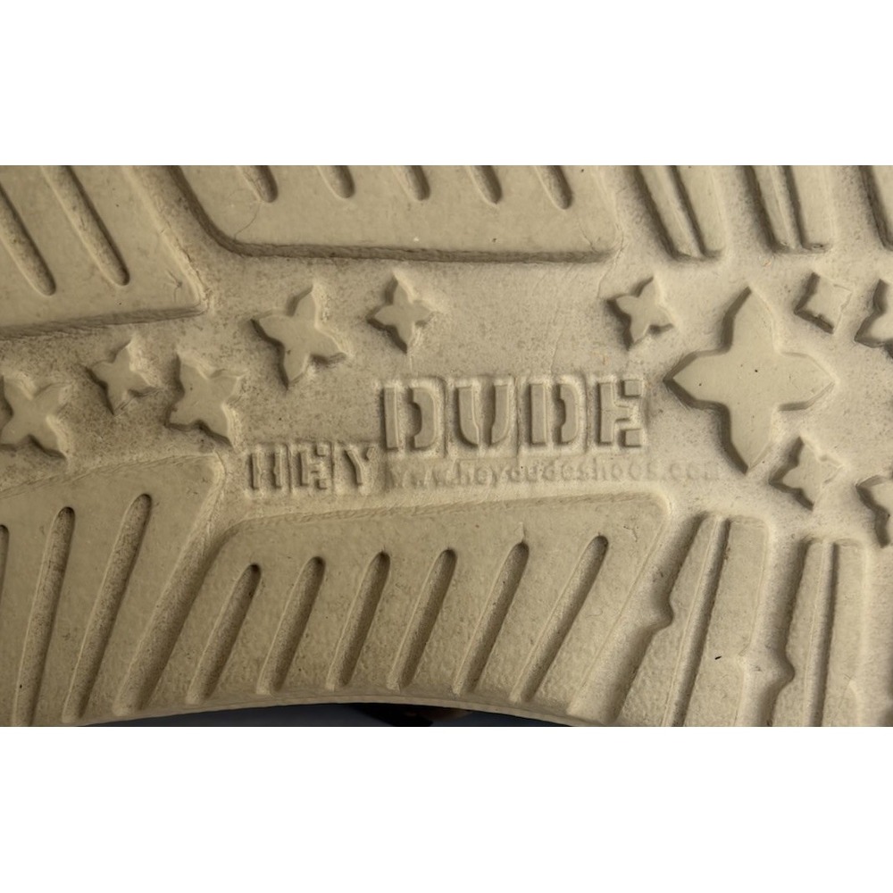 Hey Dude Wendy Stretch Steppa Grey Chambray Slip On Loafers Shoes Womens 8 - Picture 13 of 13
